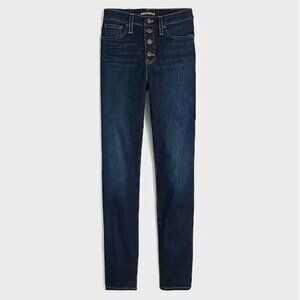 J Crew Women's high-rise skinny jean with button fly Size 30 Ab568
